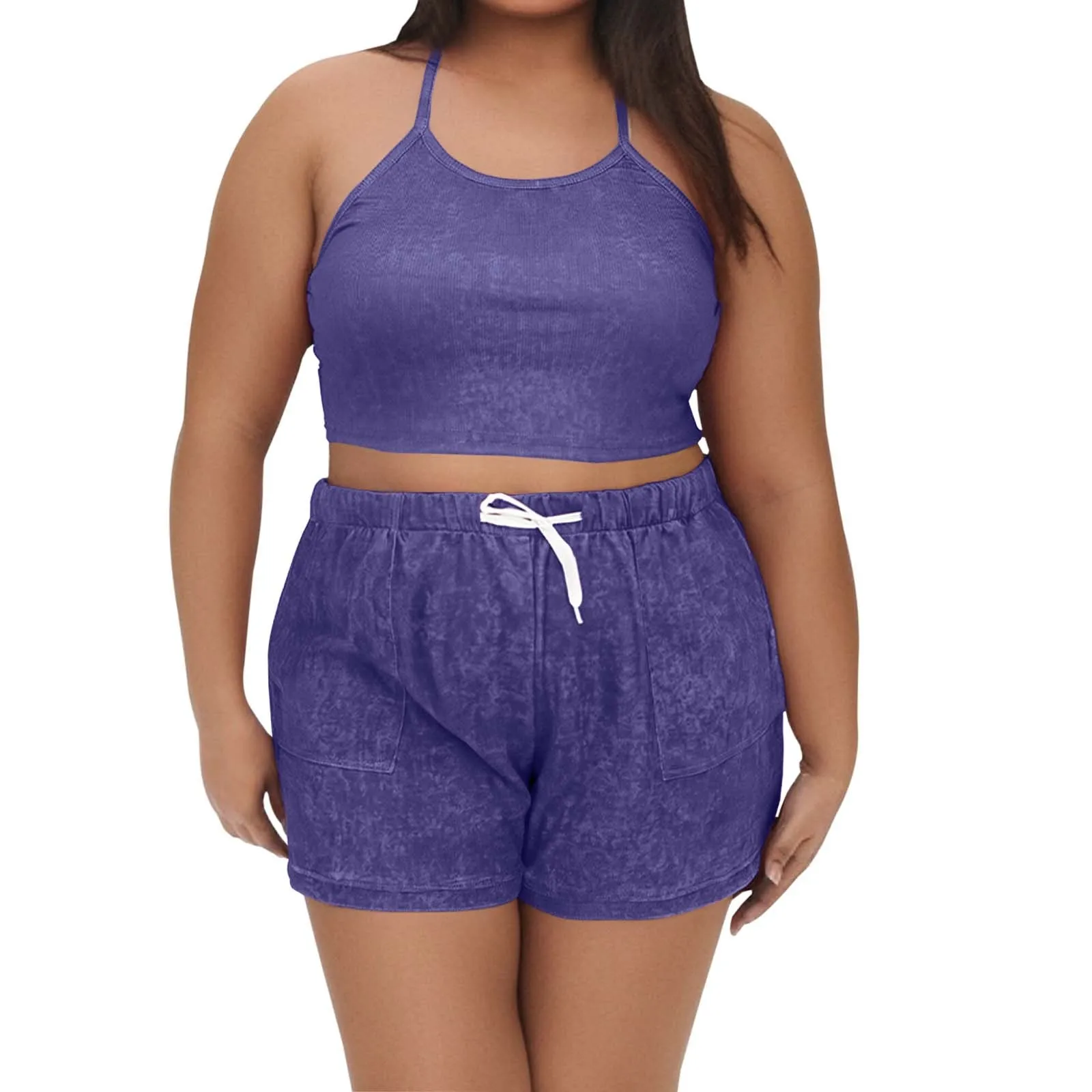 Sexy Plus Size Two Piece Printed Casual Vest Shorts Set Female Tops Sleeveless Tops And Shorts Suit Matching Outfit Oversized
Sexy Plus Size Two Piece Printed Casual Vest Shorts Set Female Tops Sleeveless Tops And Shorts Suit Matching Outfit Oversized