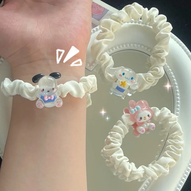 Hair Rope Kawaii Doll Anime Figure Sanrio Melody Peripheral Toys Girl Accessories Cute Hair Decorate Cartoon Cinnamoroll Gifts
Hair Rope Kawaii Doll Anime Figure Sanrio Melody Peripheral Toys Girl Accessories Cute Hair Decorate Cartoon Cinnamoroll Gifts