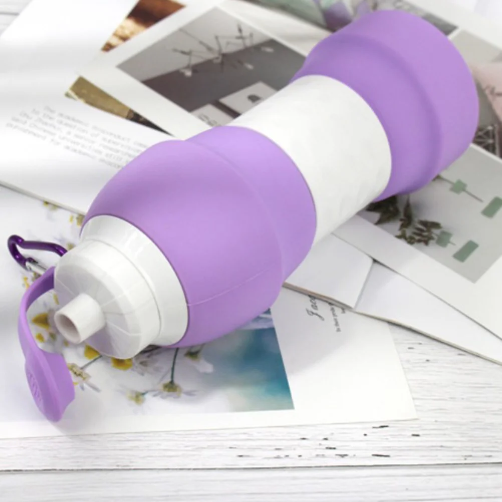 580Ml Collapsible Water Bottle Foldable Portable Outdoor Kettle For Camping Hiking Travel Storage Container Purple
580Ml Collapsible Water Bottle Foldable Portable Outdoor Kettle For Camping Hiking Travel Storage Container Purple