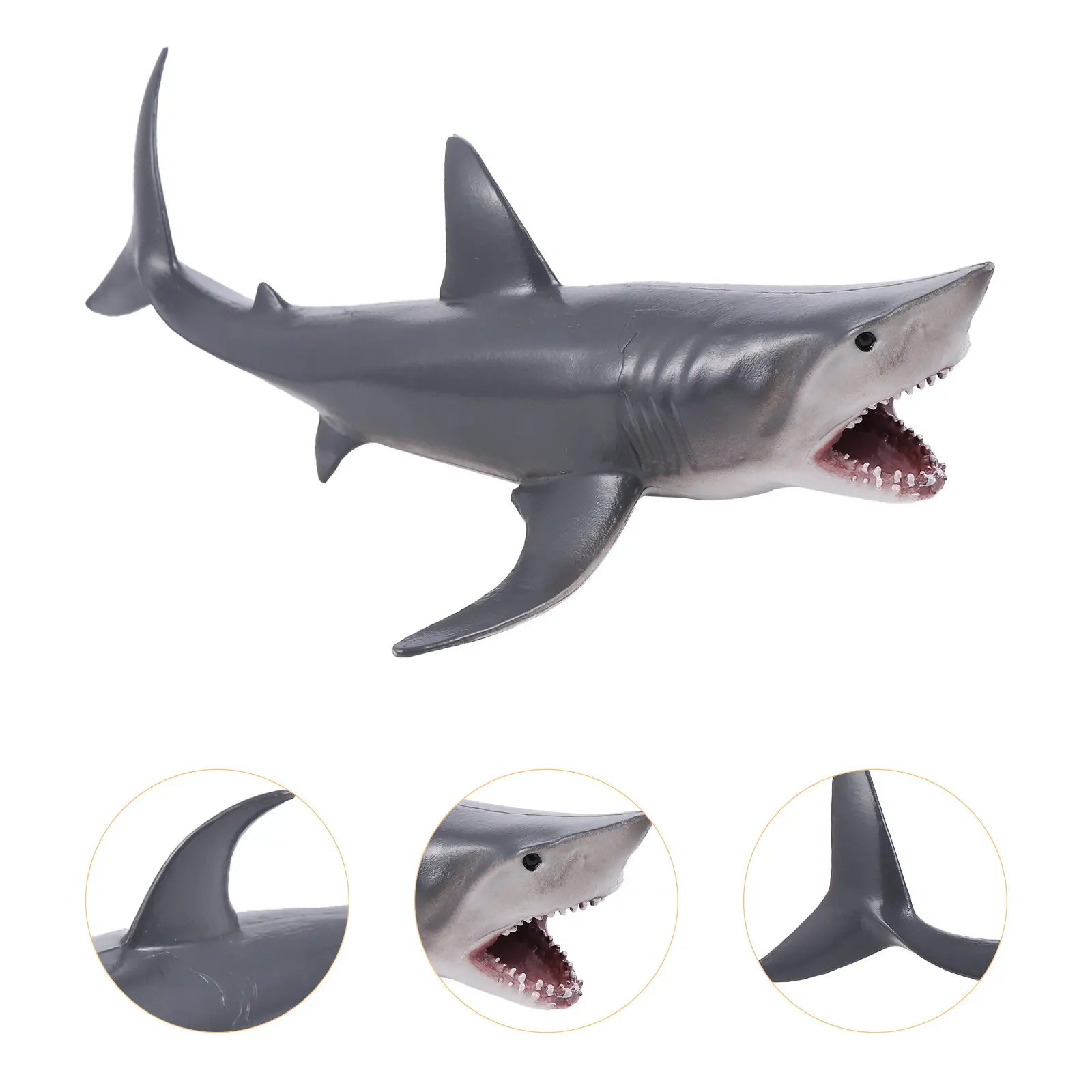 1Pcs Plastic Simulation Life Animal Teaching Learning Educational Tool Shark Model Toy Marine Life Model
1Pcs Plastic Simulation Life Animal Teaching Learning Educational Tool Shark Model Toy Marine Life Model