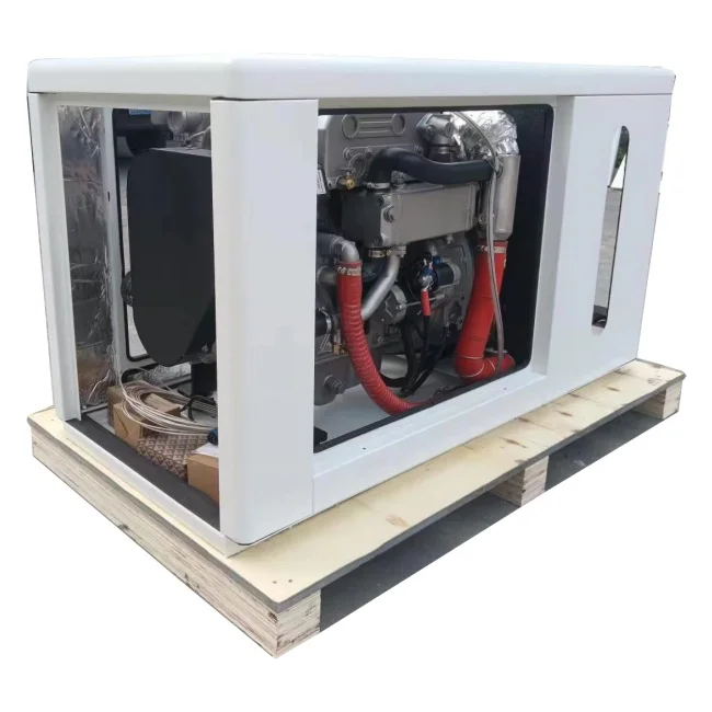 Marine Diesel Generator 5KW 60Hz Single Phase 220V Auto Start Remote Portable Ship Use Engine 4BTA3.9-GM47 Sea Water Cooling
Marine Diesel Generator 5KW 60Hz Single Phase 220V Auto Start Remote Portable Ship Use Engine 4BTA3.9-GM47 Sea Water Cooling