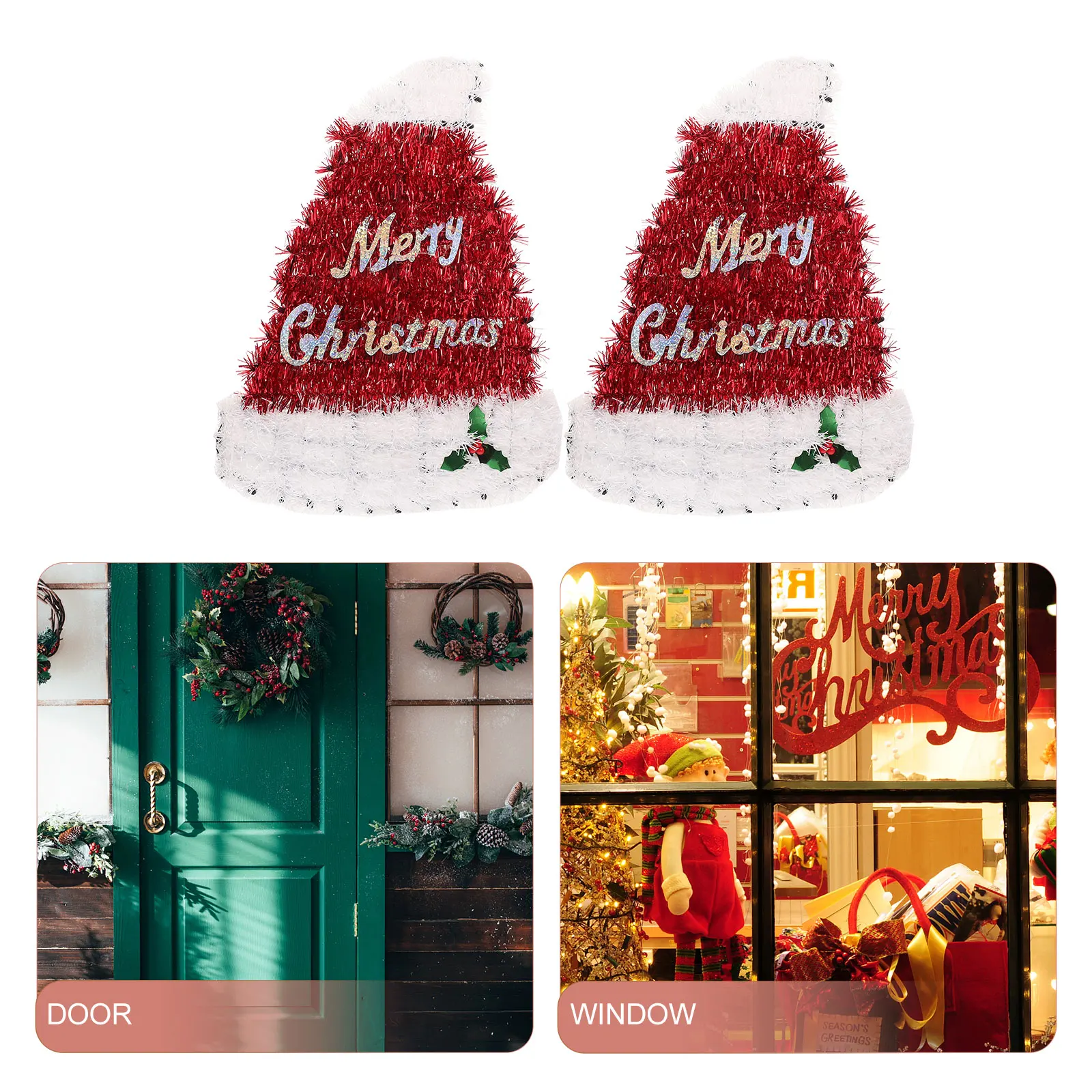2 Pcs The Banner Flower Siding Parts Christmas Decoration Decorations Latte Ornament
2 Pcs The Banner Flower Siding Parts Christmas Decoration Decorations Latte Ornament