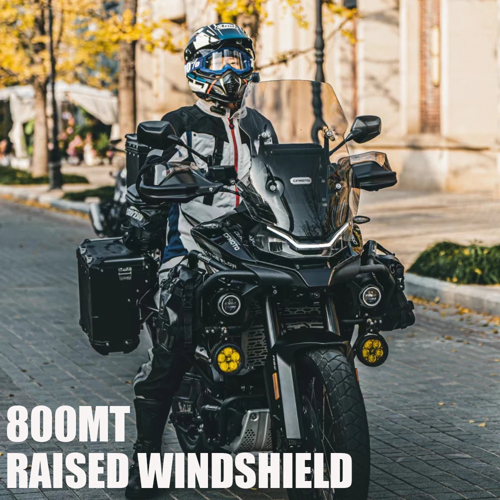 For CFMOTO 800MT Windshield Accessories Increase Height Front Screen Windscreen Wind Deflector 800 MT MT800 Sports Windshield
For CFMOTO 800MT Windshield Accessories Increase Height Front Screen Windscreen Wind Deflector 800 MT MT800 Sports Windshield