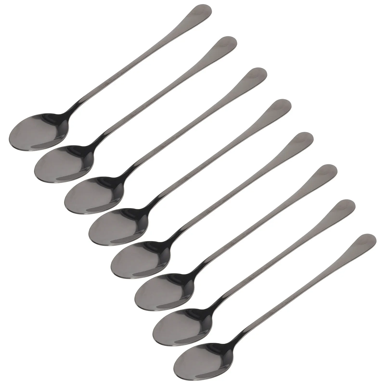 8Pcs Stainless Steel Coffee Spoons Long Handle Mixing Spoon Tea Ice Cream Dessert Spoons Stainless Steel Stirring Spoon
8Pcs Stainless Steel Coffee Spoons Long Handle Mixing Spoon Tea Ice Cream Dessert Spoons Stainless Steel Stirring Spoon