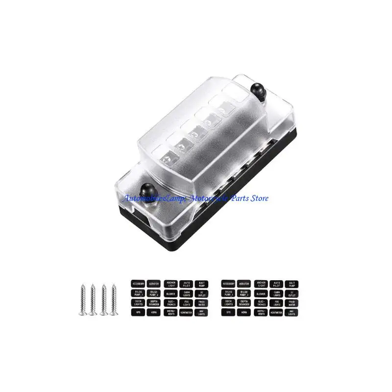 H7BD High Current 6 Output Fuses Box Vibration Proof Design Terminals for Automotive
H7BD High Current 6 Output Fuses Box Vibration Proof Design Terminals for Automotive