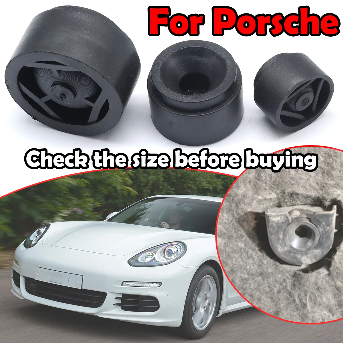 Car Engine Cover Rubber Mounting Clip Push-on Connector Grommet Bushing Absorber For Porsche Panamera Macan Cayenne 2007-2017
Car Engine Cover Rubber Mounting Clip Push-on Connector Grommet Bushing Absorber For Porsche Panamera Macan Cayenne 2007-2017