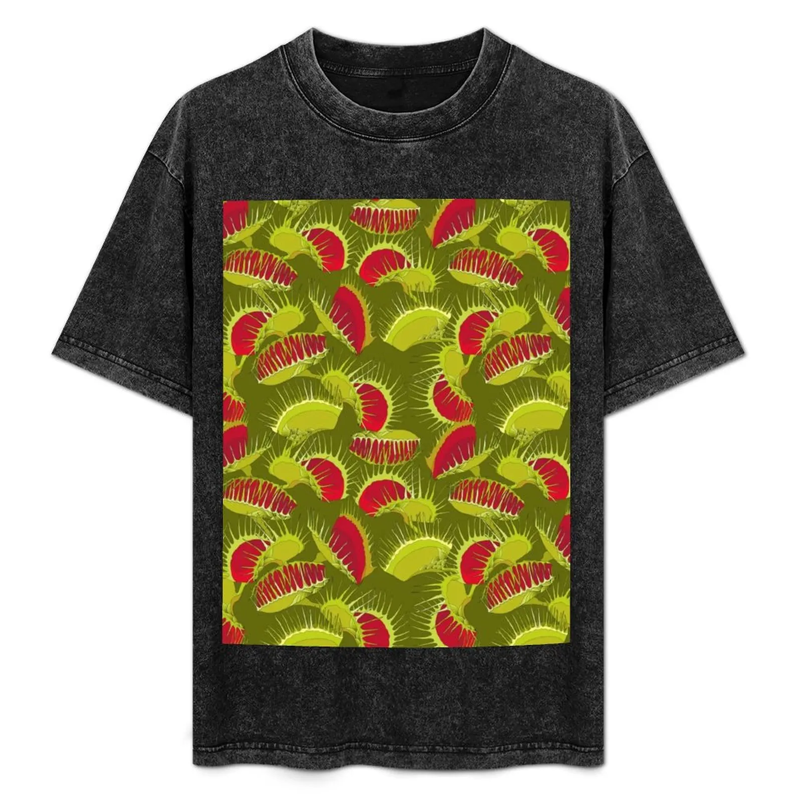 Venus Flytrap or Dionaea muscipula. T-Shirt Casual Soft Cotton Short Sleeve Tee
Venus Flytrap or Dionaea muscipula. T-Shirt Casual Soft Cotton Short Sleeve Tee