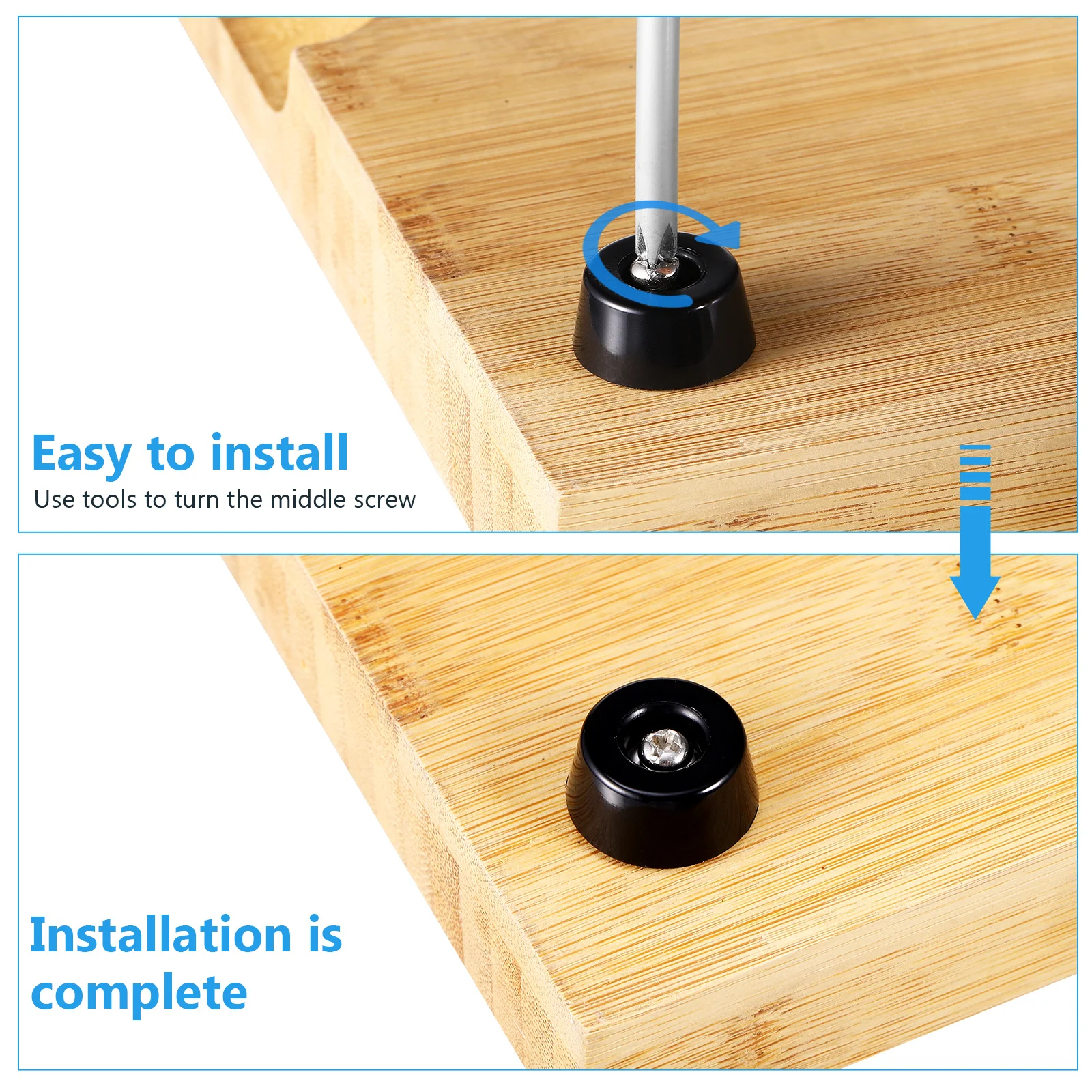 Rubber Feet Kit For Cutting Board Furniture Stable Bumper Feet With Stainless Screws Fastener Tools For Chairs Legs
Rubber Feet Kit For Cutting Board Furniture Stable Bumper Feet With Stainless Screws Fastener Tools For Chairs Legs
