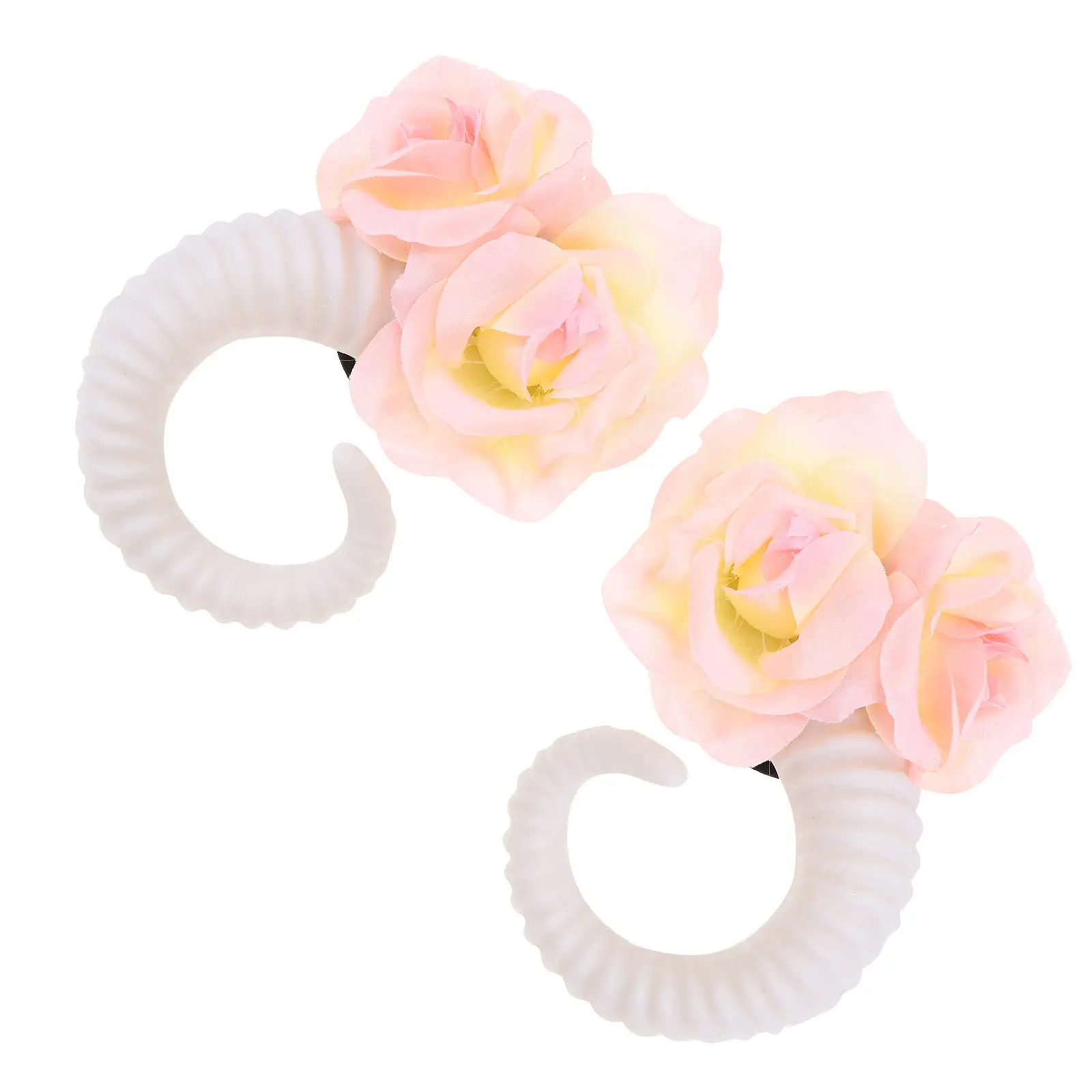 1Pair RAM Horn Rose Hairband Gothic Headdress Halloween Festival Photo Props Cosplay Headband Accessory Decorative Hairband
1Pair RAM Horn Rose Hairband Gothic Headdress Halloween Festival Photo Props Cosplay Headband Accessory Decorative Hairband