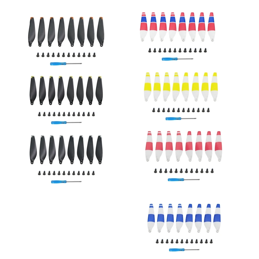 2 Pair of Propeller Blades For DJI MINI Pro 4 Plastic Low Noise Colorful Propeller Blades Drone Accessories
2 Pair of Propeller Blades For DJI MINI Pro 4 Plastic Low Noise Colorful Propeller Blades Drone Accessories