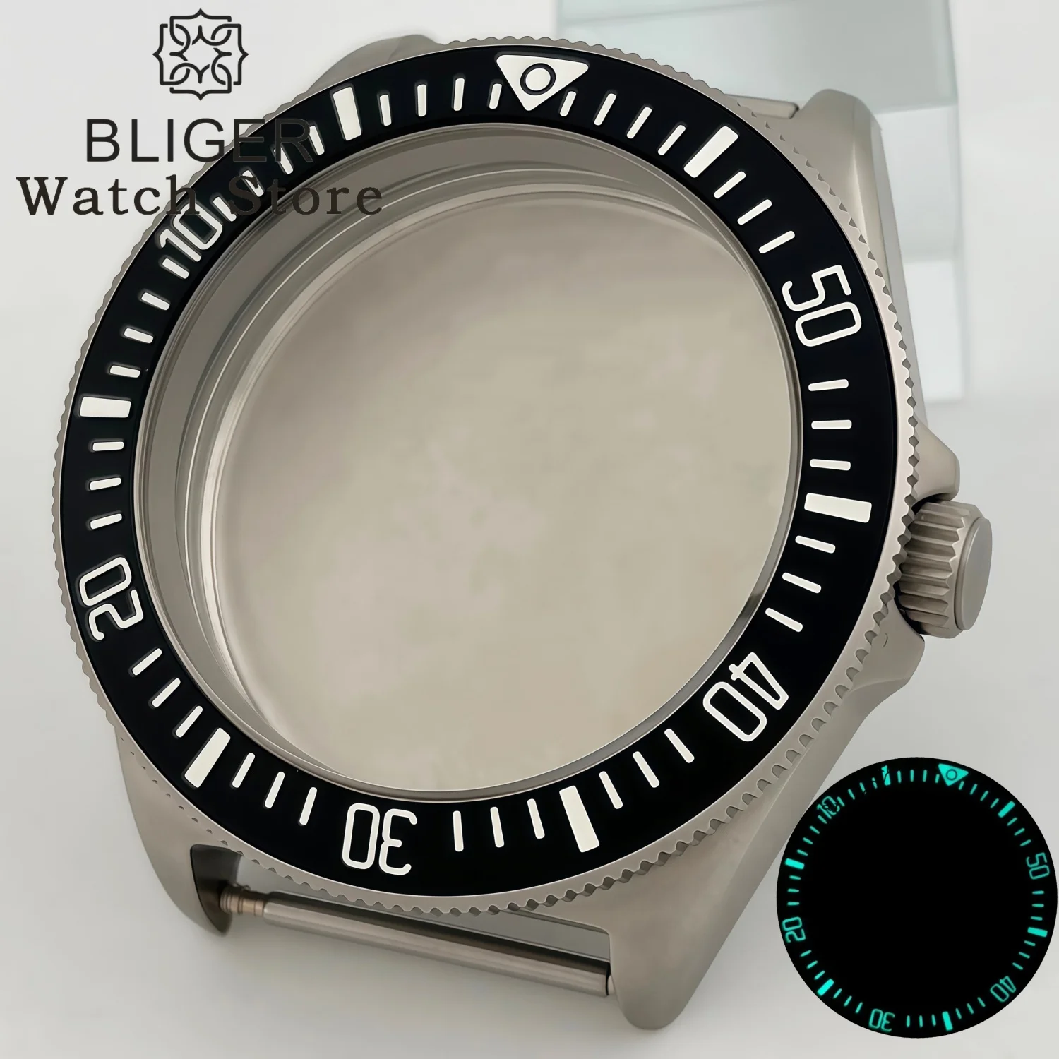 BLIGER 40mm Tactics Frog FX-Diving Watch Case Luminous Bezel Sapphire Glass Fit NH34 NH35 36 ETA2824 PT5000 Movement Watch Parts
BLIGER 40mm Tactics Frog FX-Diving Watch Case Luminous Bezel Sapphire Glass Fit NH34 NH35 36 ETA2824 PT5000 Movement Watch Parts