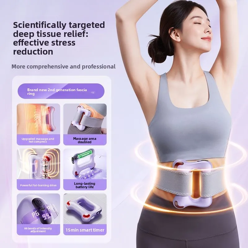 Hot Compress Fascia Ring Massage Gun Whole Body Muscle Relaxation Massager Sports Fitness Massage Stick Section
Hot Compress Fascia Ring Massage Gun Whole Body Muscle Relaxation Massager Sports Fitness Massage Stick Section