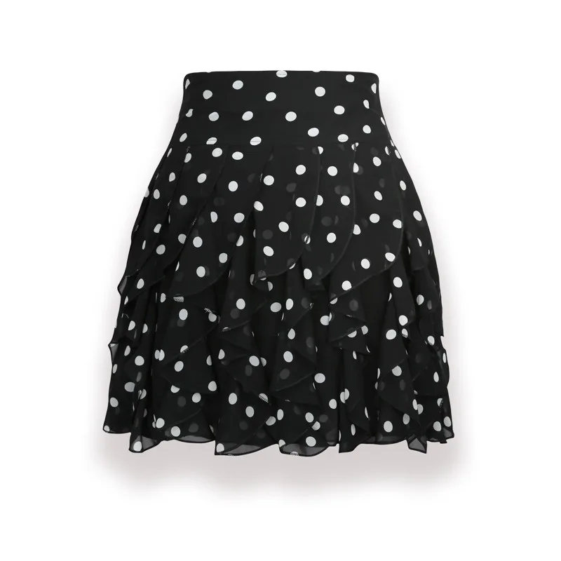 New Fashion Polka Dot Mini Skirt Women Spring Summer High End Elegant High Waist Slim Ruffle Edge A-line Casual Chiffon Skirts
New Fashion Polka Dot Mini Skirt Women Spring Summer High End Elegant High Waist Slim Ruffle Edge A-line Casual Chiffon Skirts