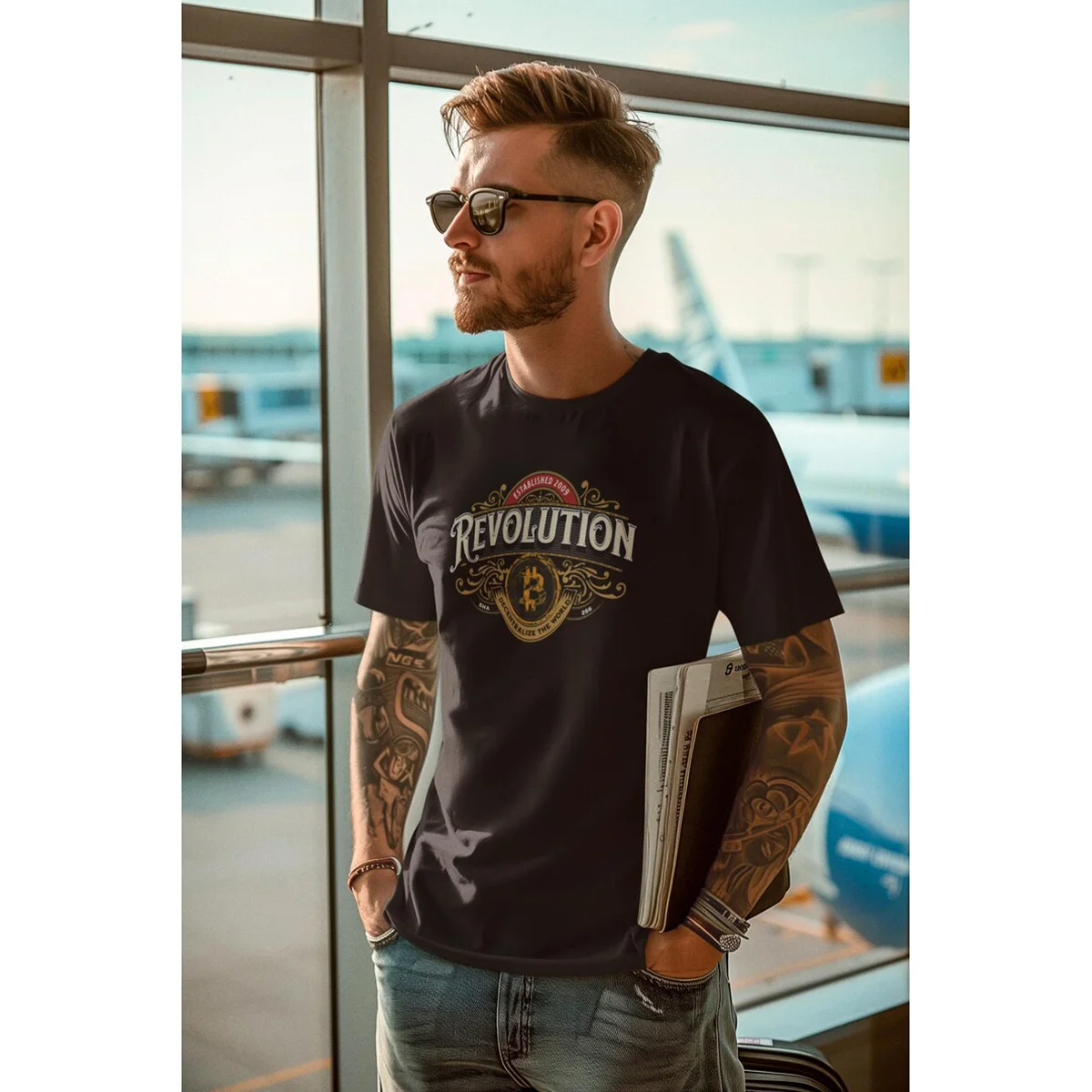0404 Bitcoin Crypto style Gift t shirt for Crypto Traders BTC Fan 100% cotton Bitcoin Symbol printed Graphic Tee All size tops
0404 Bitcoin Crypto style Gift t shirt for Crypto Traders BTC Fan 100% cotton Bitcoin Symbol printed Graphic Tee All size tops