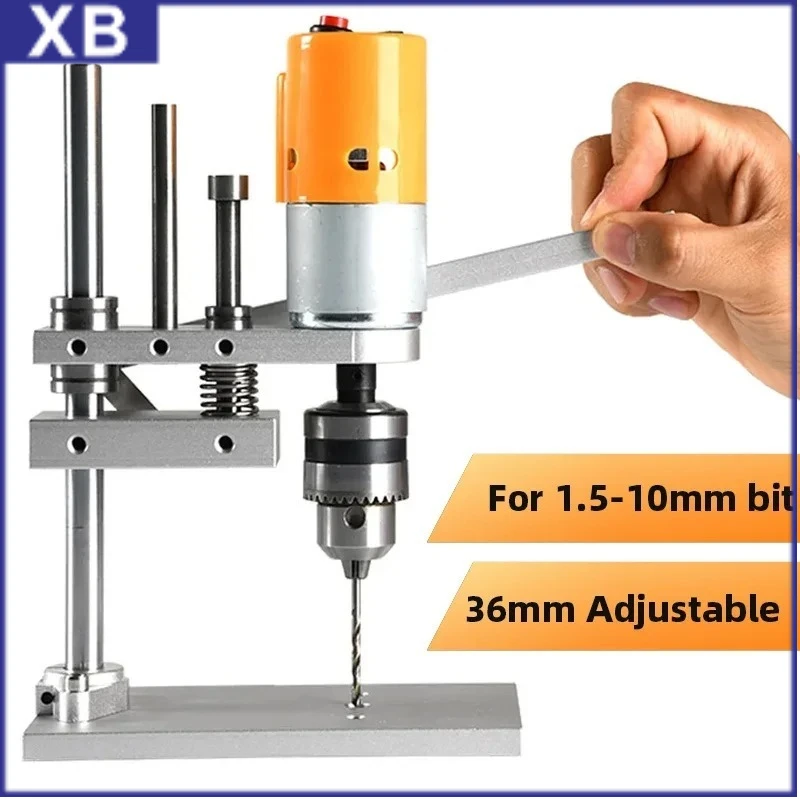 Benchtop Drill Press High Precision PCB Drilling Machine Woodworking Drilling Home DIY Desktop Mini Drill for Wooden Jade
Benchtop Drill Press High Precision PCB Drilling Machine Woodworking Drilling Home DIY Desktop Mini Drill for Wooden Jade