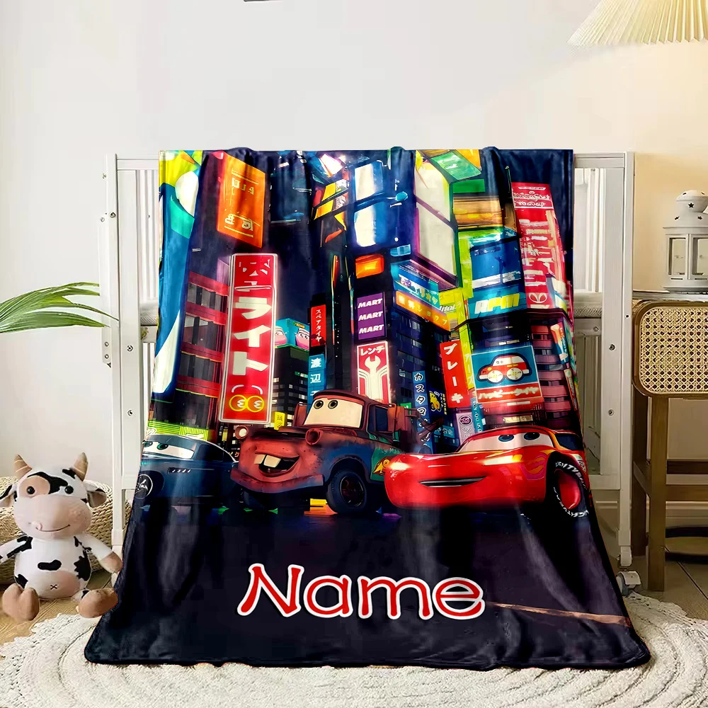 Customized Name Personalized Blanket Disney Cars Lightning Mcqueen Adult Children Warm Blankets and Comfortable Blanket
Customized Name Personalized Blanket Disney Cars Lightning Mcqueen Adult Children Warm Blankets and Comfortable Blanket
