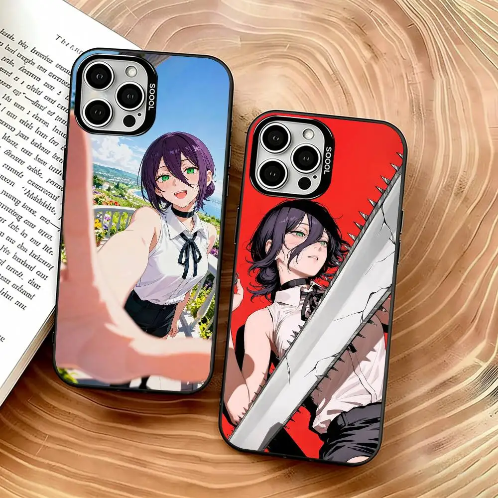 Reze Chainsaw Man Phone Case For iPhone 17,16,15,14,13,12,11 Plus,Pro Max,XS,Colored Silver Plated Inside Cover
Reze Chainsaw Man Phone Case For iPhone 17,16,15,14,13,12,11 Plus,Pro Max,XS,Colored Silver Plated Inside Cover