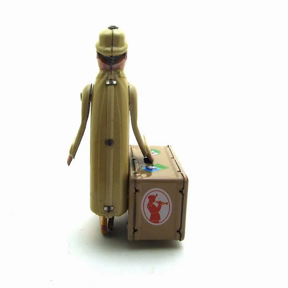 Clockwork Vintage Figure Toy Lovely Wind up Toys Tin Desktop Small Sculpture Kids Balance Metal
Clockwork Vintage Figure Toy Lovely Wind up Toys Tin Desktop Small Sculpture Kids Balance Metal