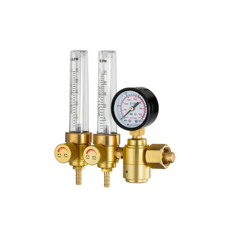 Dual Flow Argon Meter Pressure Reducing Valve AR-121S Industrial Gas Valve Welded Double Gas Pipe
Dual Flow Argon Meter Pressure Reducing Valve AR-121S Industrial Gas Valve Welded Double Gas Pipe