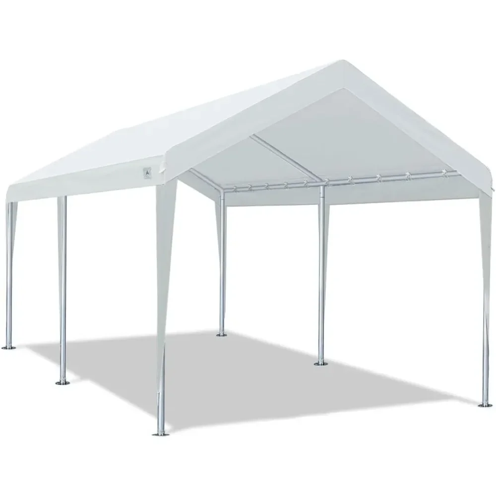 Adjustable 10x20 ft Heavy Duty Carports Car Canopy Garage Boat Shelter Party Tent, Adjustable Height from 9.5 ft to 11 ft, White
Adjustable 10x20 ft Heavy Duty Carports Car Canopy Garage Boat Shelter Party Tent, Adjustable Height from 9.5 ft to 11 ft, White