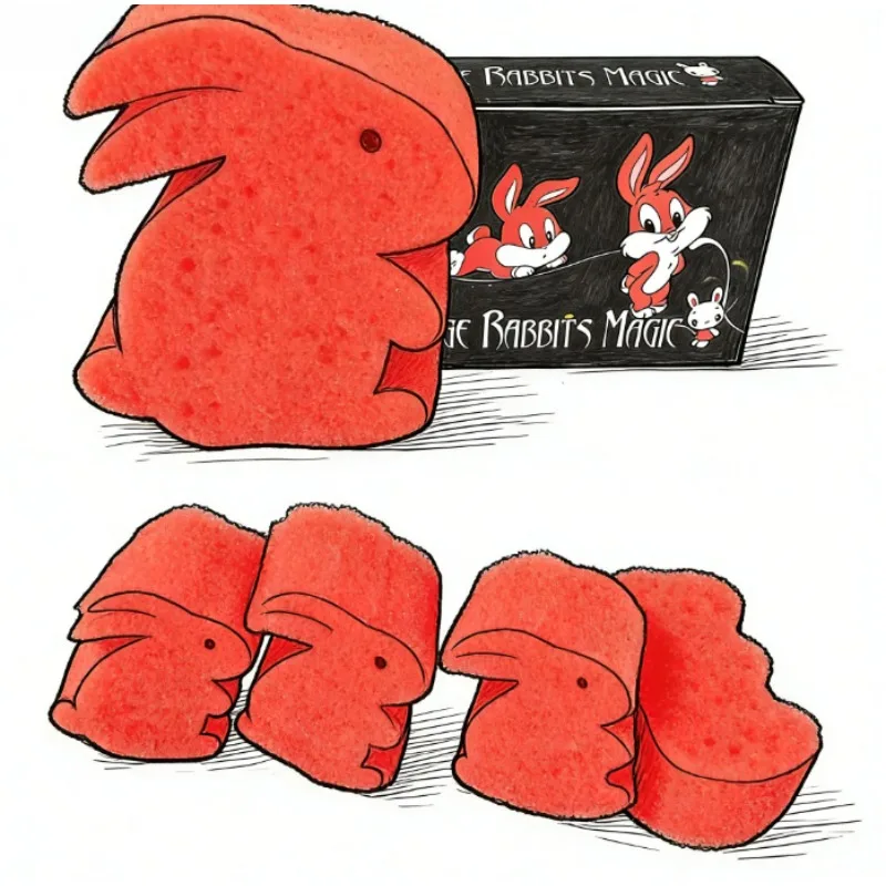Sponge Rabbit to Jumbo Multiplying Magic – 10 Sets 1set=5pcs Appearing Rabbit Close Up Gimmick Props Funny Toys Children Magica
Sponge Rabbit to Jumbo Multiplying Magic – 10 Sets 1set=5pcs Appearing Rabbit Close Up Gimmick Props Funny Toys Children Magica