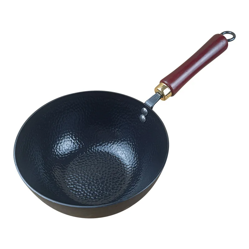 DSA handmade small milk pot, home-specific complementary food, uncoated iron non-stick pan, frying and cooking integrated milk
DSA handmade small milk pot, home-specific complementary food, uncoated iron non-stick pan, frying and cooking integrated milk