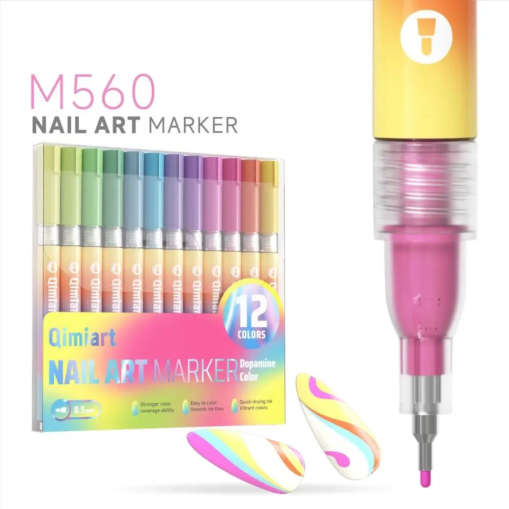 New 12 Colors Nail Art Pens Set DIY Quick Drying Drawing Painting Liner Pen Waterproof Graffiti Pens Nail Art Tool
New 12 Colors Nail Art Pens Set DIY Quick Drying Drawing Painting Liner Pen Waterproof Graffiti Pens Nail Art Tool