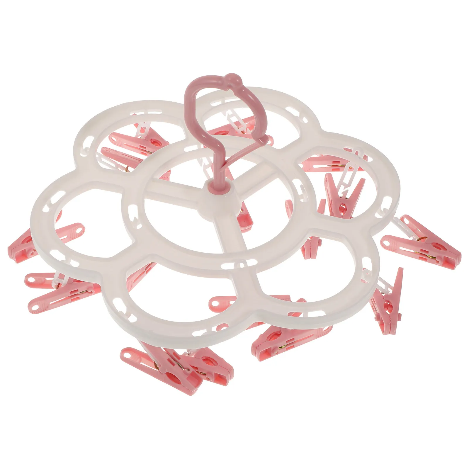 1Pcs Pink Rotatable Drying Rack Sock Hanger Heat Resistant Windproof Household Underwear Bras Clothes Portable Clip Hanger
1Pcs Pink Rotatable Drying Rack Sock Hanger Heat Resistant Windproof Household Underwear Bras Clothes Portable Clip Hanger