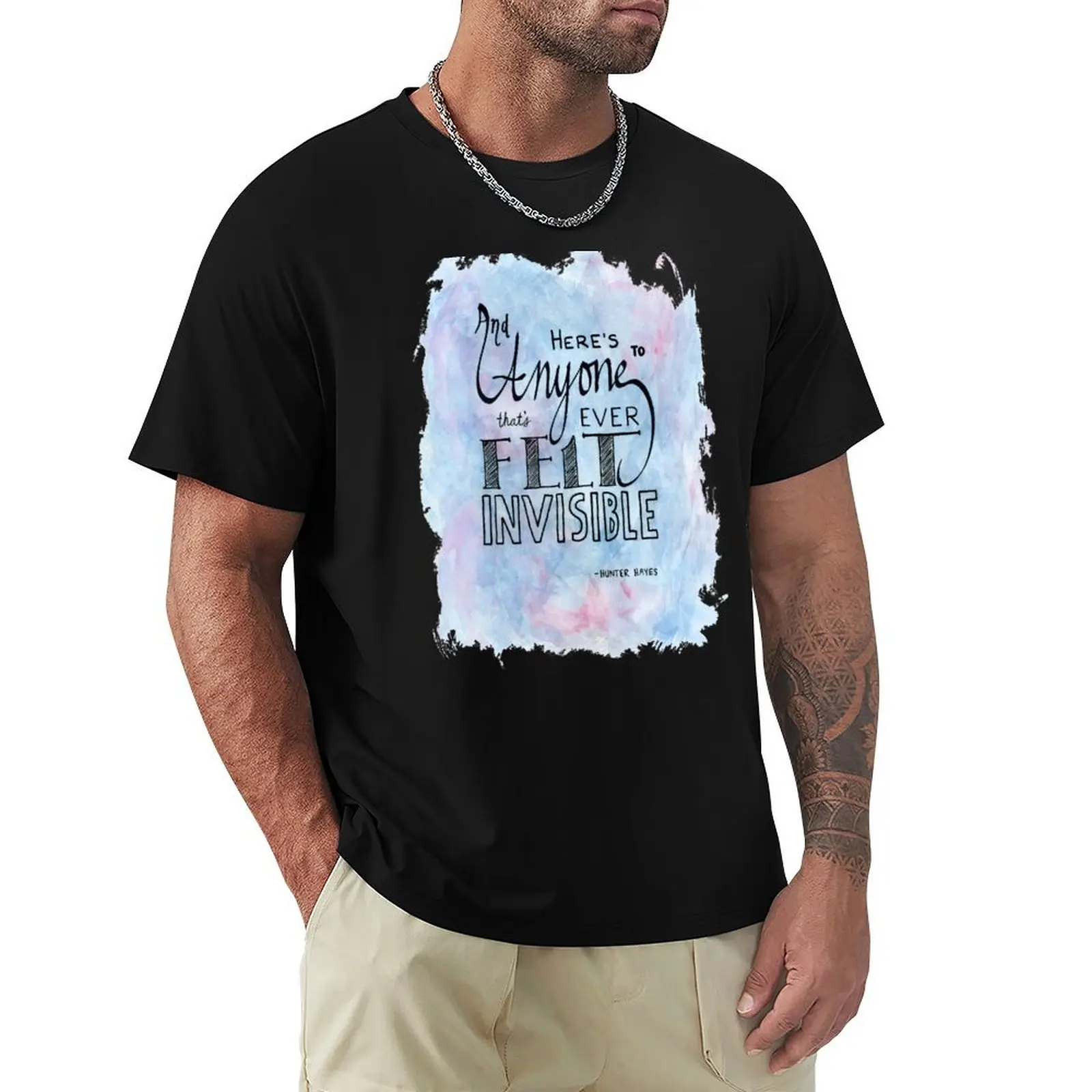 Invisible T-Shirt Classic Crew Neck Cotton T-Shirt
Invisible T-Shirt Classic Crew Neck Cotton T-Shirt