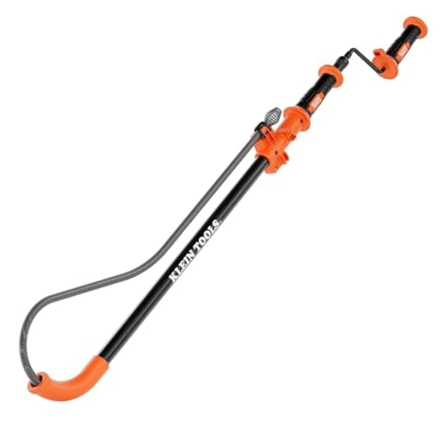 Klein Tools 53018 Steel Toilet Auger, Extendable Toilet Snake Drain Clog Remover, Hybrid Manual Drill Operation, Plumbing Snake
Klein Tools 53018 Steel Toilet Auger, Extendable Toilet Snake Drain Clog Remover, Hybrid Manual Drill Operation, Plumbing Snake