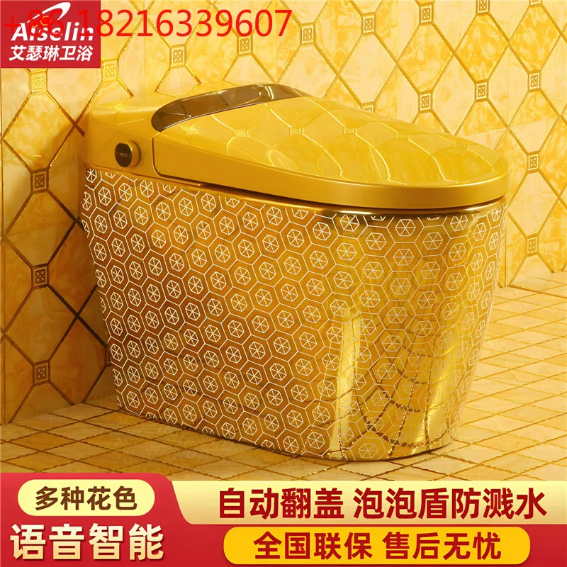 Smart toilet Fully automatic household instant type no water pressure limit siphon smart color toilet
Smart toilet Fully automatic household instant type no water pressure limit siphon smart color toilet