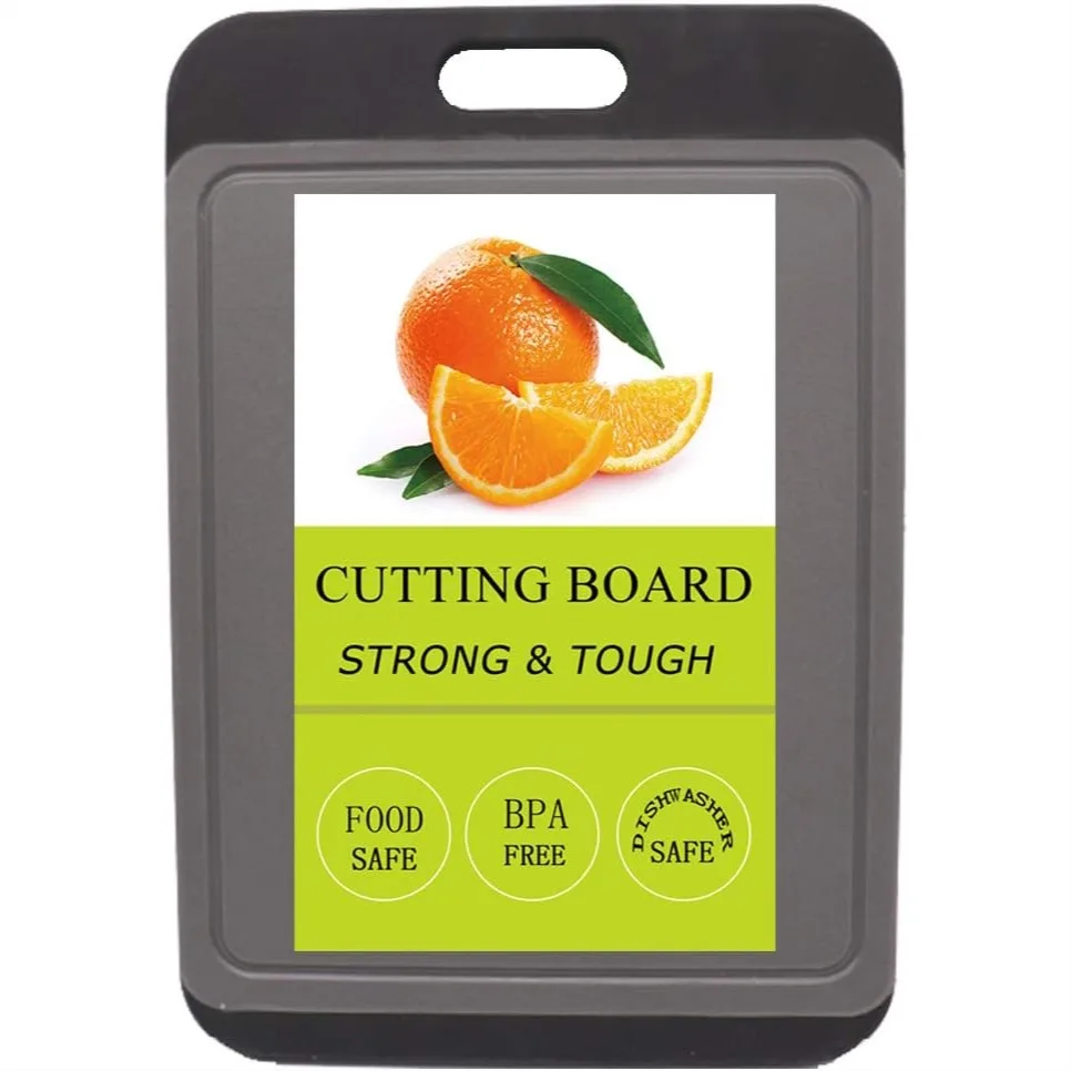 Medium Kitchen Cutting Board Mats with Juice Grooves, Dishwasher Safe, Easy Grip Handle, 13.8x9.5 Inch
Medium Kitchen Cutting Board Mats with Juice Grooves, Dishwasher Safe, Easy Grip Handle, 13.8x9.5 Inch
