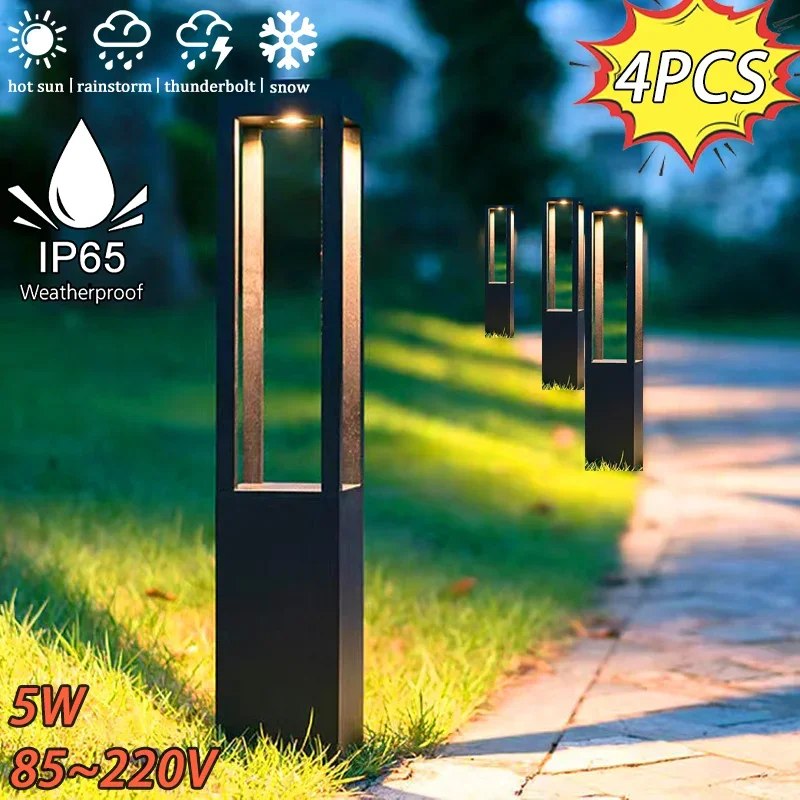 Modern Outdoor Waterproof LED Long Lawn Lamp 5W 85~220V Finale Aluminum Square Street Light For Garden Courtyard Villa Lighting
Modern Outdoor Waterproof LED Long Lawn Lamp 5W 85~220V Finale Aluminum Square Street Light For Garden Courtyard Villa Lighting