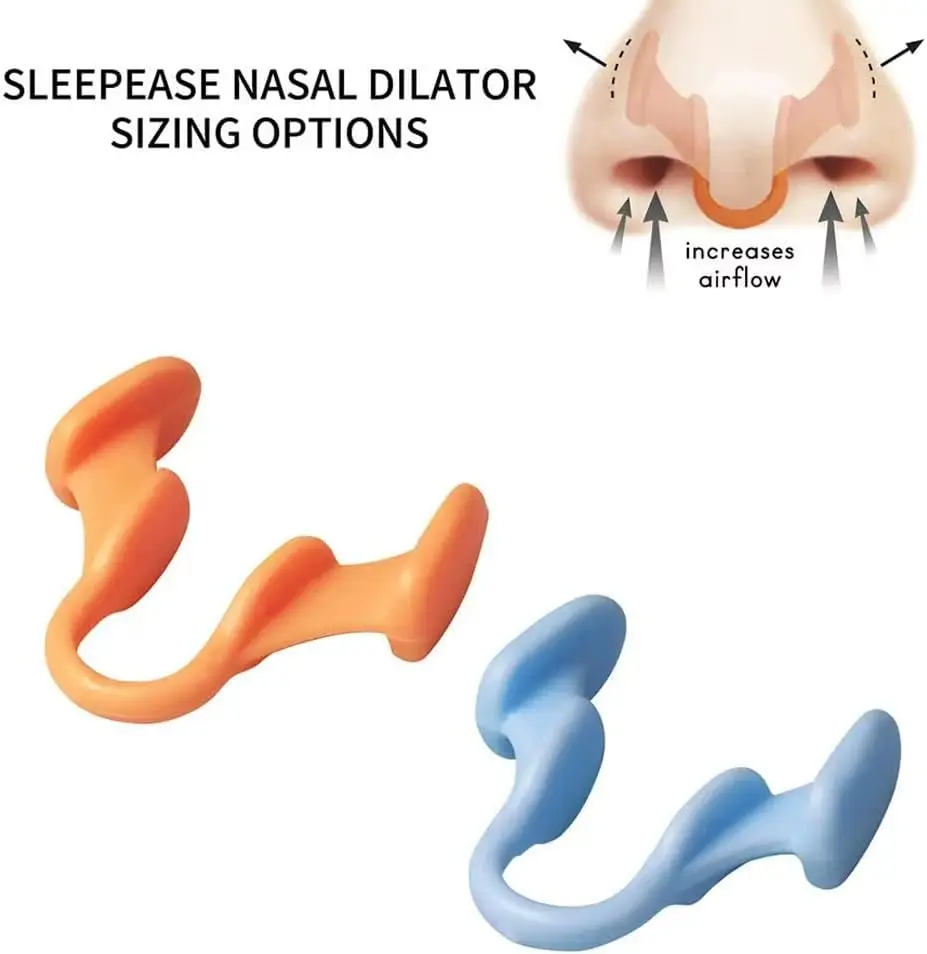 2pcs Mini Stop Snoring Device Silicone Nose Clip Anti-Snoring Aid for Better Sleep Comfortable & Reusable Snore Relief New
2pcs Mini Stop Snoring Device Silicone Nose Clip Anti-Snoring Aid for Better Sleep Comfortable & Reusable Snore Relief New