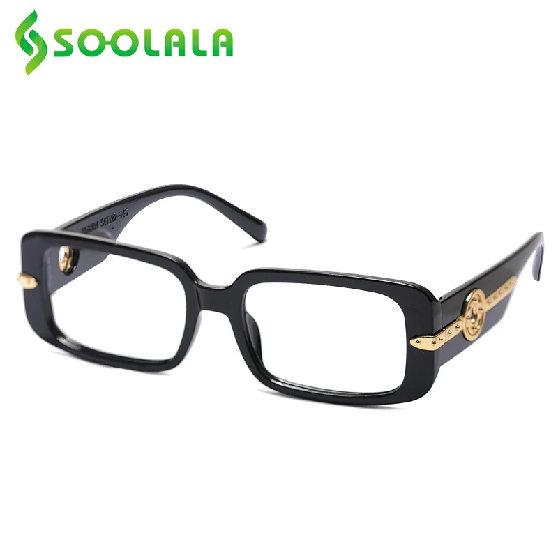 SOOLALA 2022 Rectangle Reading Glasses Women Ladies Full Frame Lesebrille Damen Magnifying Presbyopic Eyewear with Cases 0.5 1.0
SOOLALA 2022 Rectangle Reading Glasses Women Ladies Full Frame Lesebrille Damen Magnifying Presbyopic Eyewear with Cases 0.5 1.0