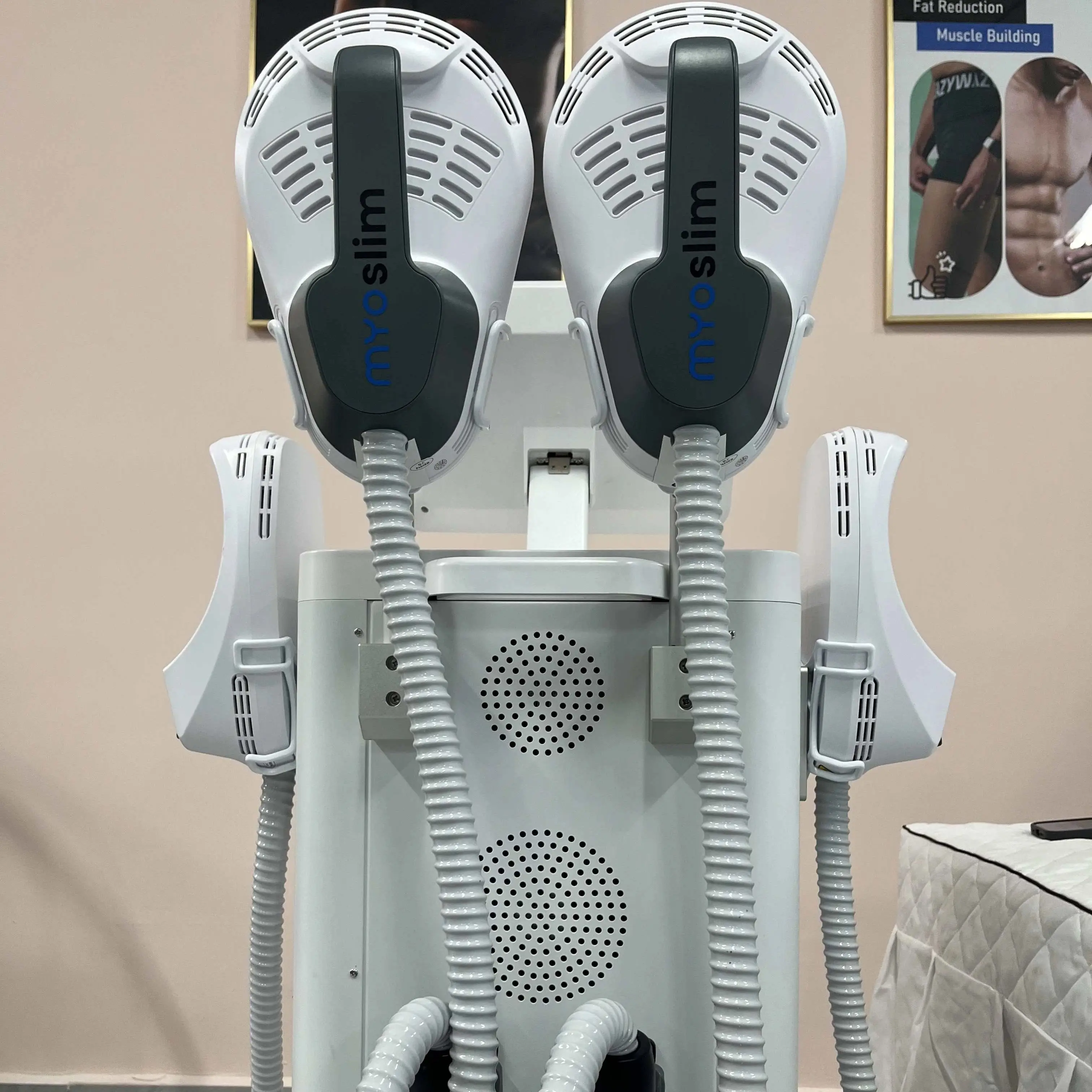 EMS Body Sculpt MYOslim RF Slimming Machine Electromagnetic Stimulate Muscle Fat Removel Building Muscles Weight Lose
EMS Body Sculpt MYOslim RF Slimming Machine Electromagnetic Stimulate Muscle Fat Removel Building Muscles Weight Lose