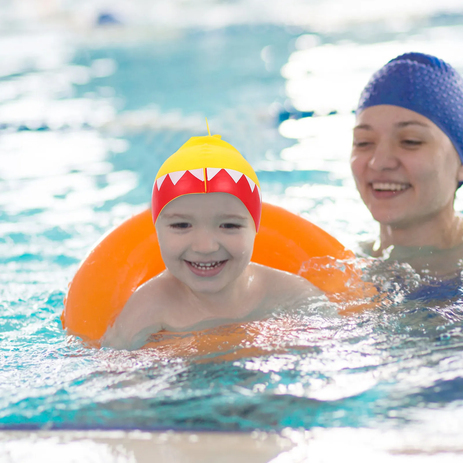 Детские силиконовые шапочки для плавания, водонепроницаемые, с защитой ушей, нескользящие, с мультяшным дизайном
Детские силиконовые шапочки для плавания, водонепроницаемые, с защитой ушей, нескользящие, с мультяшным дизайном