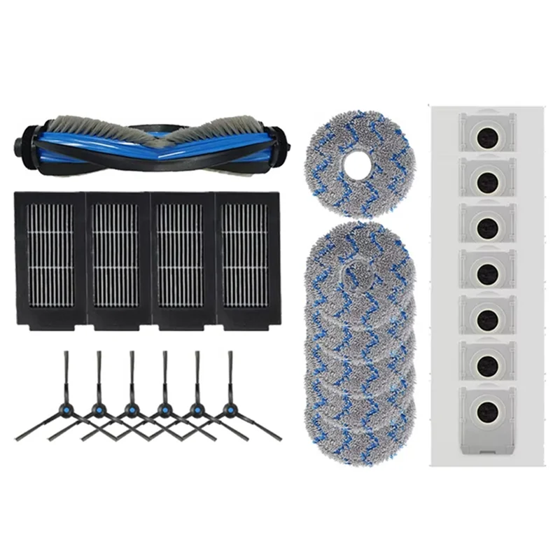【SELL FAST 】For DEBOT T50 PRO OMNI Replacement Parts Main Side Brush Filter Mop Cloth Dust Bag Accessories Kit
【SELL FAST 】For DEBOT T50 PRO OMNI Replacement Parts Main Side Brush Filter Mop Cloth Dust Bag Accessories Kit