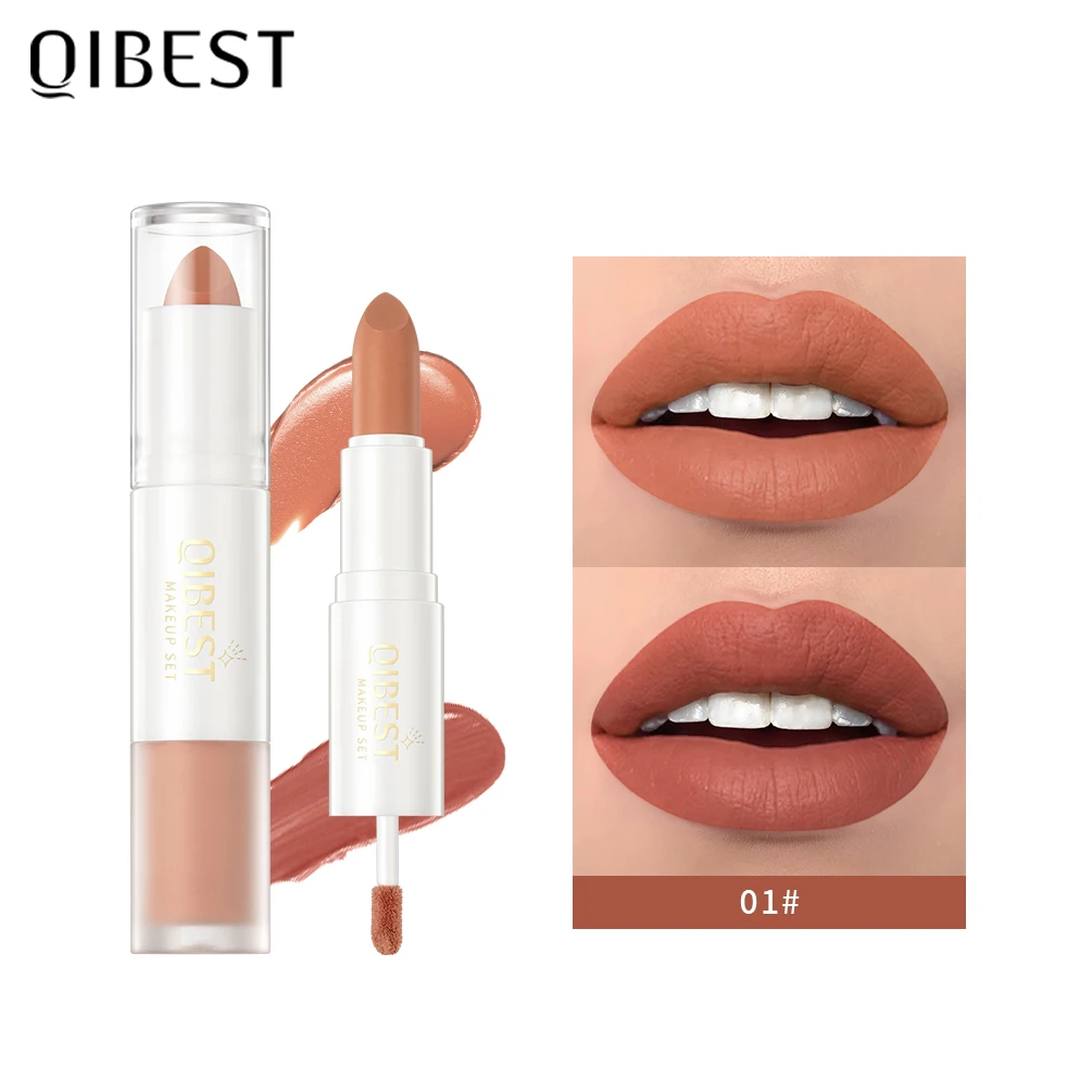Double Head Matte Lipstick Lip Gloss 2 In 1 Stick Long-lasting Moisturizing Liquid Lipstick Makeup Sexy Red Puple Lip Glaze Tint
Double Head Matte Lipstick Lip Gloss 2 In 1 Stick Long-lasting Moisturizing Liquid Lipstick Makeup Sexy Red Puple Lip Glaze Tint