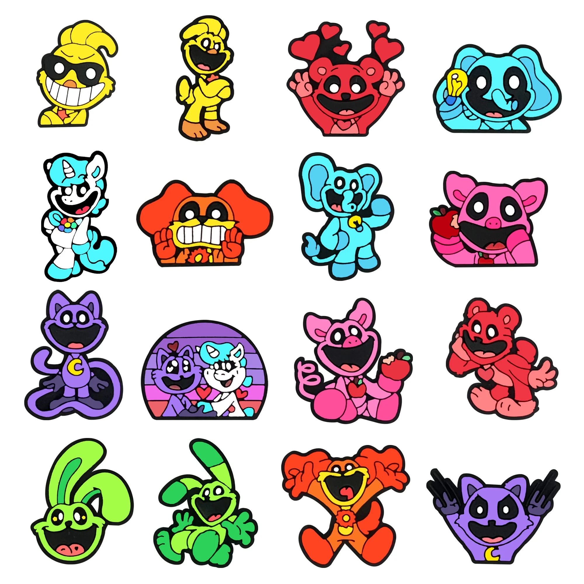 16pcs/set Funny Animal Cartoon series Shoe Decoration Designer for Shoe Charms Accessories for Classic Clog Kids Gifts
16pcs/set Funny Animal Cartoon series Shoe Decoration Designer for Shoe Charms Accessories for Classic Clog Kids Gifts