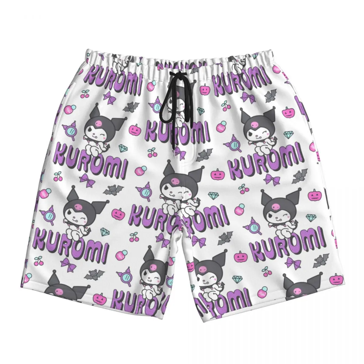 Летние мужские шорты с рисунком Kawaii Kuromi, женские плавки, пляжные шорты с принтом, брюки для плавания
Летние мужские шорты с рисунком Kawaii Kuromi, женские плавки, пляжные шорты с принтом, брюки для плавания