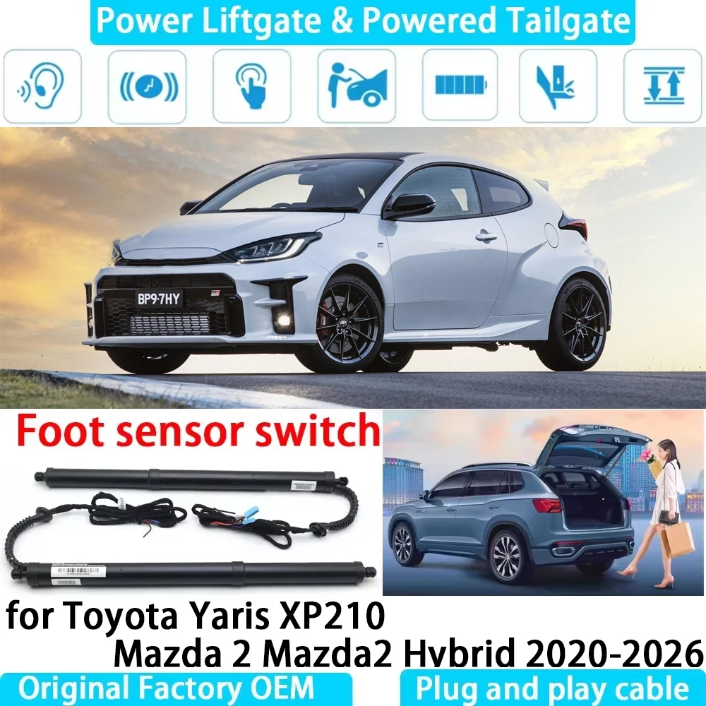 for Toyota Yaris XP210 Mazda 2 Mazda2 Hybrid Automatic Electric Power Liftgate Powered Tailgate Strut Tail Gate Lift System
for Toyota Yaris XP210 Mazda 2 Mazda2 Hybrid Automatic Electric Power Liftgate Powered Tailgate Strut Tail Gate Lift System