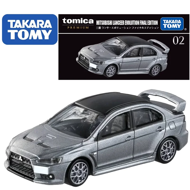 Takara Tomy Tomica NO.02 Mitsubishi Lancer EVO Sports Car Miniature Die-cast Alloy Car Model Children's Toy Christmas Gift
Takara Tomy Tomica NO.02 Mitsubishi Lancer EVO Sports Car Miniature Die-cast Alloy Car Model Children's Toy Christmas Gift