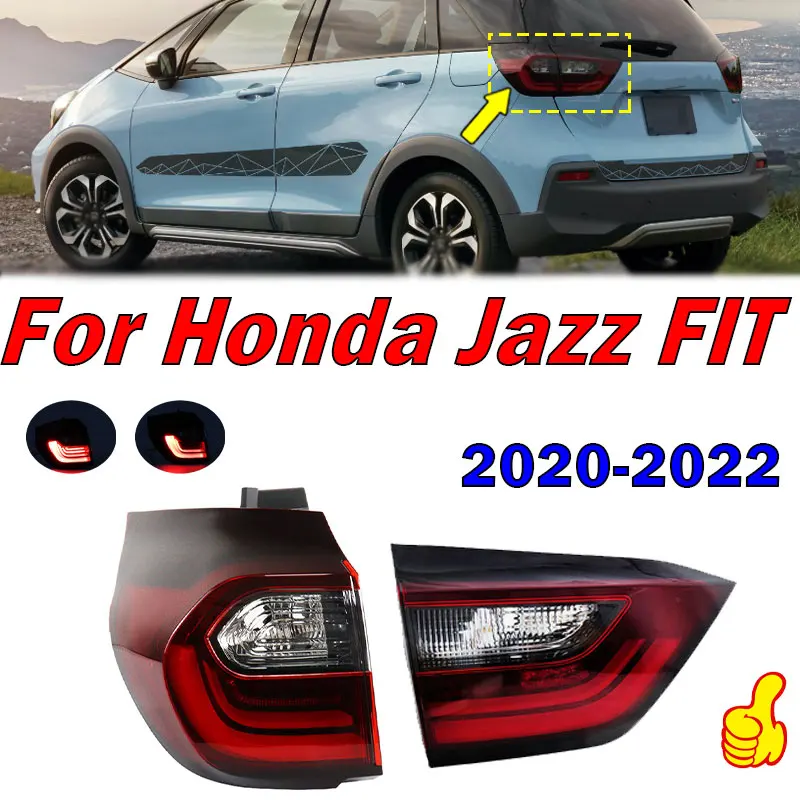 Задний фонарь для Honda Jazz FIT 2020 2021 2022, автомобильные аксессуары, задний стоп-сигнал, задний фонарь, предупреждающий стоп-сигнал в сборе
Задний фонарь для Honda Jazz FIT 2020 2021 2022, автомобильные аксессуары, задний стоп-сигнал, задний фонарь, предупреждающий стоп-сигнал в сборе