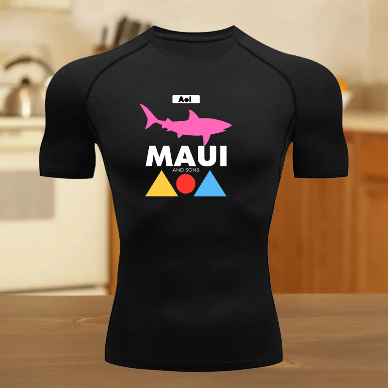 Summer Men Short-Sleeve Compression T-Shirt Breathable Quick-Drying High Elasticity Spider Running Cycling Gym Workouts Shirts
Summer Men Short-Sleeve Compression T-Shirt Breathable Quick-Drying High Elasticity Spider Running Cycling Gym Workouts Shirts