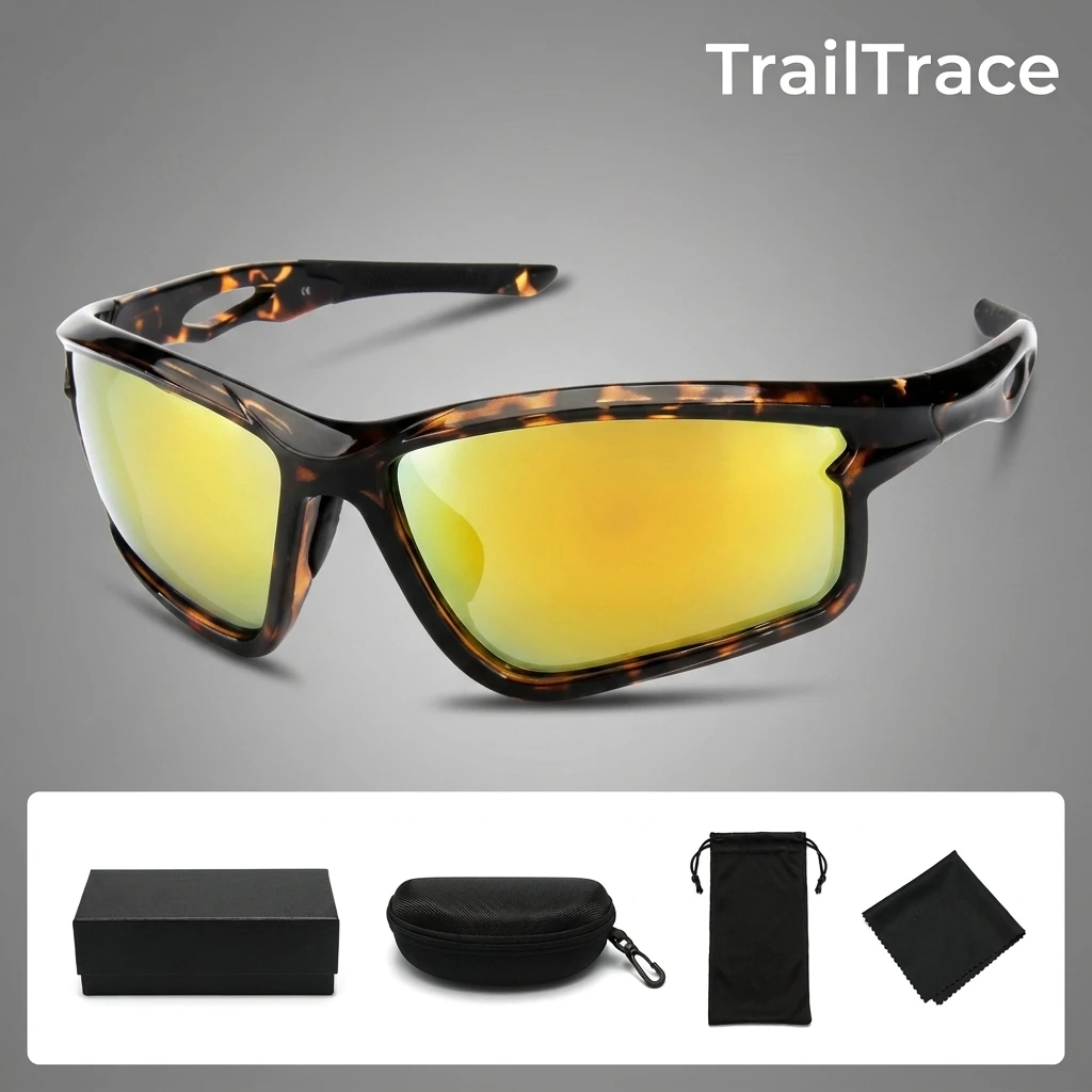 TR90 Men's Sunglasses with Leopard Print Sports Road Bike Anti-UV Polarized Lenses Running Fishing Including Glasses Case Set
TR90 Men's Sunglasses with Leopard Print Sports Road Bike Anti-UV Polarized Lenses Running Fishing Including Glasses Case Set