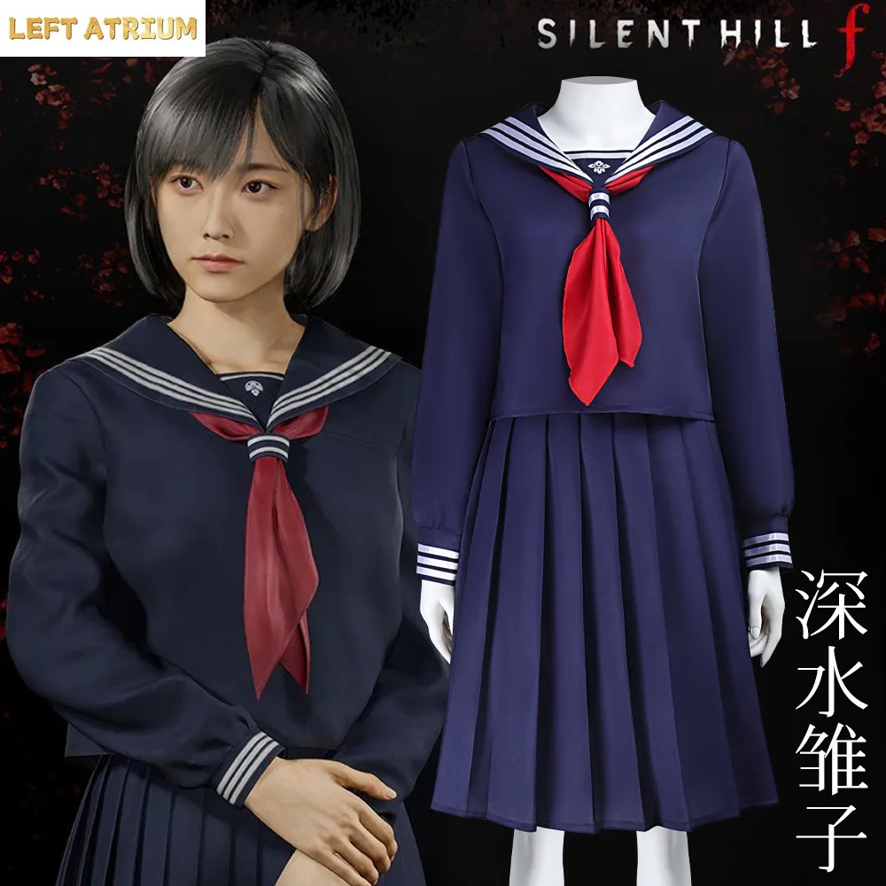Shimizu Hinako Cosplay Costumes Sailor School Uniform Game Silent Hill f Halloween Carnival Party Outfits For Women Girls
Shimizu Hinako Cosplay Costumes Sailor School Uniform Game Silent Hill f Halloween Carnival Party Outfits For Women Girls