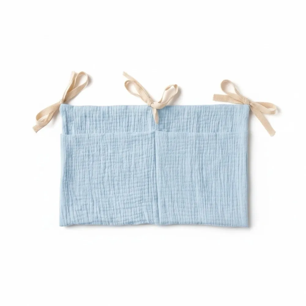 Double-Layer Children's Storage Bag Foldable Pure Cotton Baby Crib Hanging Bag Double Pocket Multifunctional
Double-Layer Children's Storage Bag Foldable Pure Cotton Baby Crib Hanging Bag Double Pocket Multifunctional