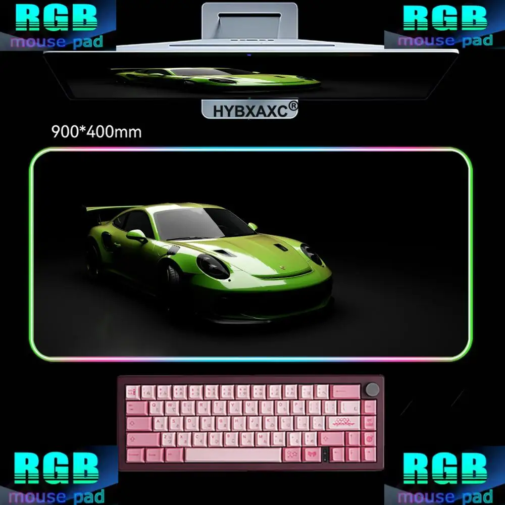 Car Theme RGB Mouse Pad Large Gaming Mousepads LED Light Locked Edges Game Accessories Table Pads Cool Keyboard Mats XXL 90x40cm
Car Theme RGB Mouse Pad Large Gaming Mousepads LED Light Locked Edges Game Accessories Table Pads Cool Keyboard Mats XXL 90x40cm