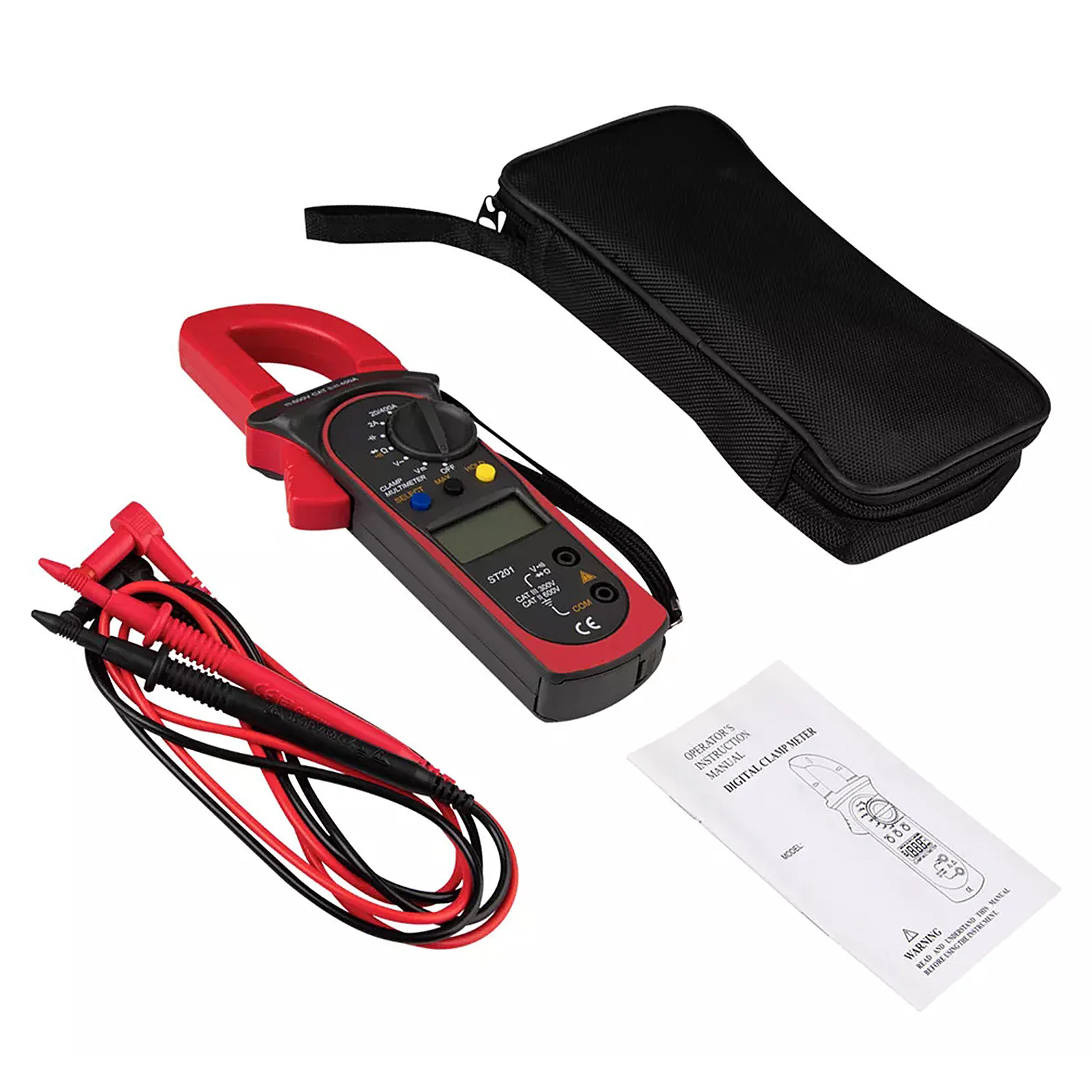 High Precision Digital Clamp Multimeter Voltage Current Resistance Temperature Tester Handheld Electric Meter Amp Diode
High Precision Digital Clamp Multimeter Voltage Current Resistance Temperature Tester Handheld Electric Meter Amp Diode
